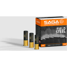 Saga Field Steel 36 g 12/70 25 kpl haulikonpatruuna