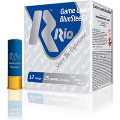 Rio Game Load blue steel 12/70 32 g 25 kpl teräs haulikonpatruuna