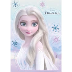 Syötävä kakkukuva ja koristeet, Frozen Elsa