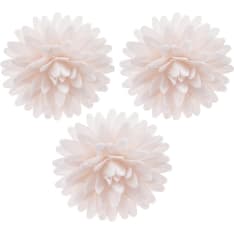 Syötävä koriste, valkoinen Dahlia 12kpl