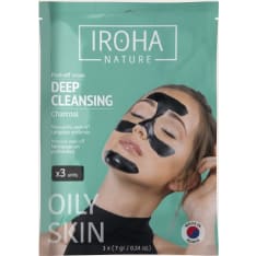 Iroha Nature Peel-off 21g Charcoal Syväpuhdistava kasvonaamio