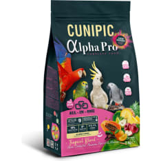 Cunipic Alpha Pro Tropical Blend 1 kg Parrot Food