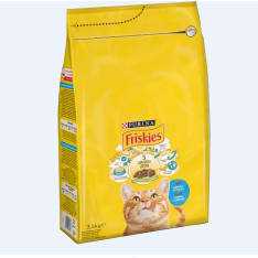 Friskies 3,5 kg Adult Salmon and Vegetables Cat Complete Food