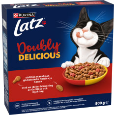 Latz Doubly Delicious 800g beef and chicken dry cat food
