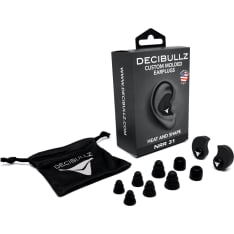 Decibullz individually adjustable hearing protectors