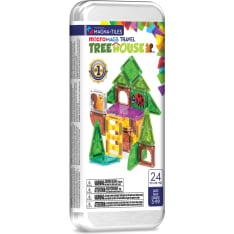 Magna-Tiles Treehouse Travel 24-piece magnetic building set