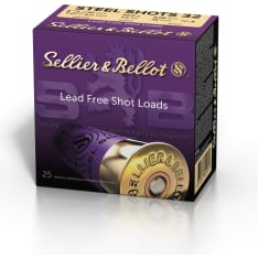 S&B 12/70 Steel 32 g 25 pc shotgun cartridge