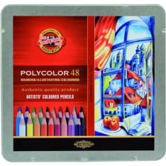 KOH Polycolor 48 värikynälajitelma