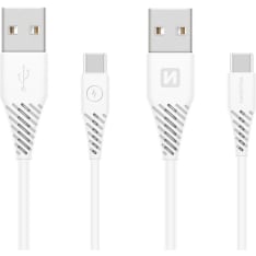 Swissten 1,5m USB-C kaapeli pitkällä liittimellä