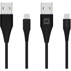 Swissten 1,5m USB-C kaapeli pitkällä liittimellä