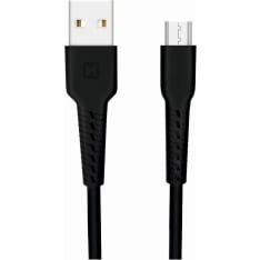 Swissten 1m USB - MicroUSB kaapeli