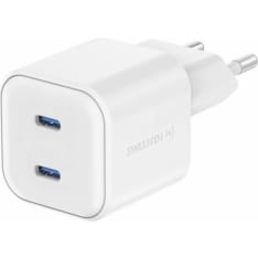 Swissten GaN 2xUSB-C 20W laturi