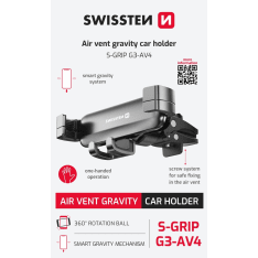 Swissten puhelinteline auton ilmastointiritilään