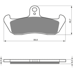 Goldfren jarrupalat 006 Ceramic Carbon AD