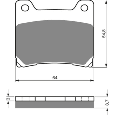 Goldfren jarrupalat 015 Ceramic Carbon S3