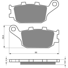 Goldfren jarrupalat 021 Ceramic carbon AD