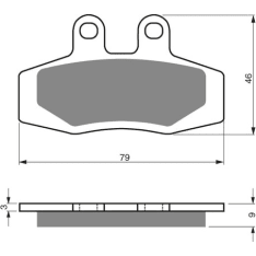 Goldfren jarrupalat 026 Ceramic Carbon AD