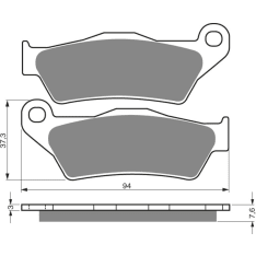GOLDFREN 031 Ceramic Carbon AD jarrupalat
