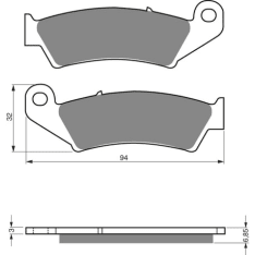 Goldfren jarrupalat 041 Ceramic Carbon S3