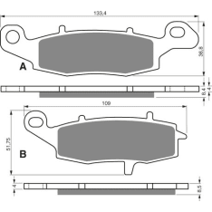 Goldfren jarrupalat 104 Ceramic carbon AD