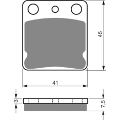 Goldfren jarrupalat 144 Ceramic carbon AD