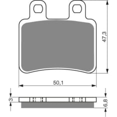 Goldfren jarrupalat 211 Ceramic carbon AD
