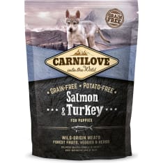 Carnilove Salmon-Turkey for Puppies 1,5 kg Puppy Complete Food