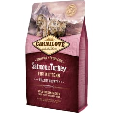 Carnilove Salmon-Turkey Kittens -Healthy Gro 2 kg Kitten Dry Food