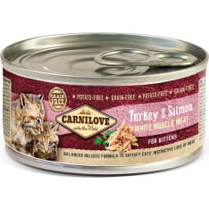 Carnilove WMM Turkey-Salmon Kittens 100 g Kitten Wet Food