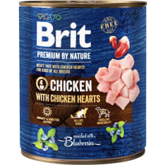 Brit Premium by Nature kana-sydän 800 g