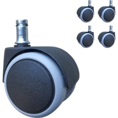 Home4you self-braking chair wheels 5 pcs universal