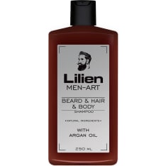 Lilien MEN - ART Silver 250 ml Beard & Hair & Body shampoo