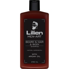 Lilien MEN - ART Black 250 ml Beard & Hair & Body shampoo