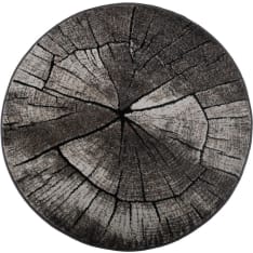 ihankotona Timber round carpet