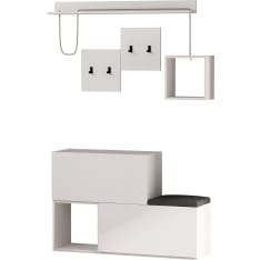 Hanah Home Holdon eteiskalusteryhmä kenkäsäilytyksellä