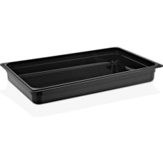GN black PC 1/1 65 mm GN container
