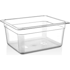 GN clear PC 1/2 150 mm GN container