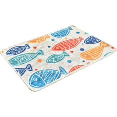 L'essentiel Fish Djt bath mat 40 x 60 cm