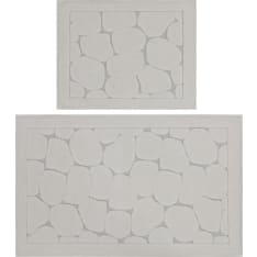 L'essentiel Lino bath mat set