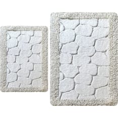 L'essentiel Stone bath mat set