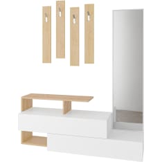 Hanah Home Ramda Oak seinänaulakko
