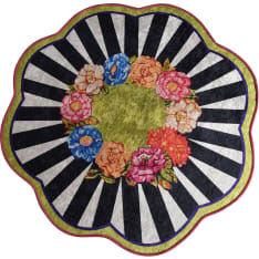 L'essentiel Loan round bath mat 140 cm