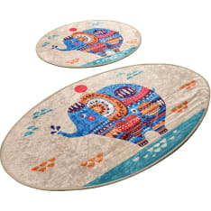 L'essentiel Etnic bath mat set