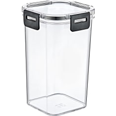 Emhouse 1400 ml storage jar, square