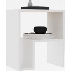 Hanah Home Yepa white side table