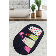 L'essentiel Four Cats bath mat 80 x 100 cm