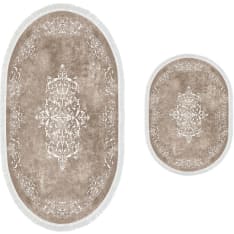 L'essentiel bath mat set 2-piece