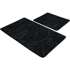 L'essentiel Zeleno bath mat set