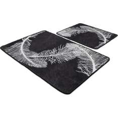 L'essentiel Alisan 2-piece bath mat set