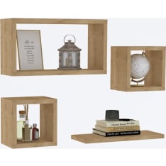 Hanah Home Babi seinähylly Sapphire Oak